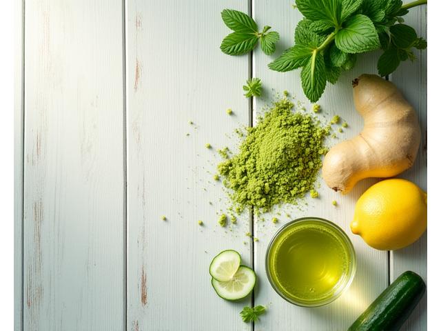 Illustration pour le thème 'Détox et Renouveau' de Janvier