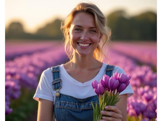 Portrait de Delphine, productrice de safran