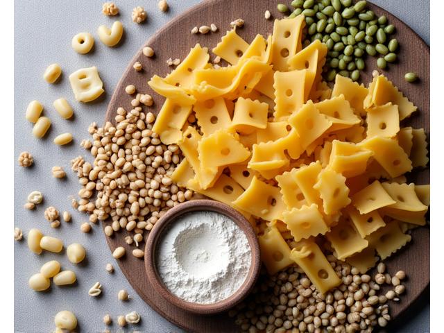 Gros plans sur des pâtes fraîches artisanales et céréales anciennes
