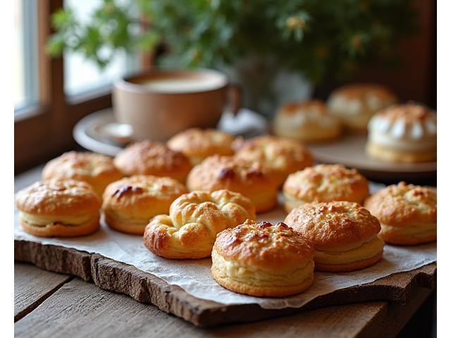 Plateau de pâtisseries régionales et biscuits secs
