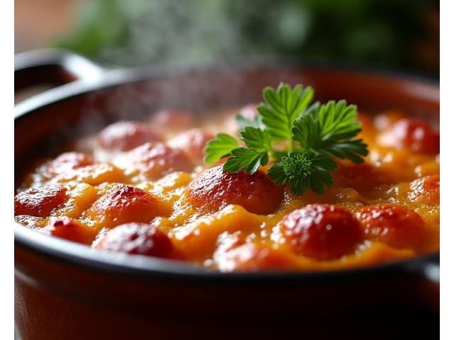 Plat de cassoulet traditionnel de Toulouse